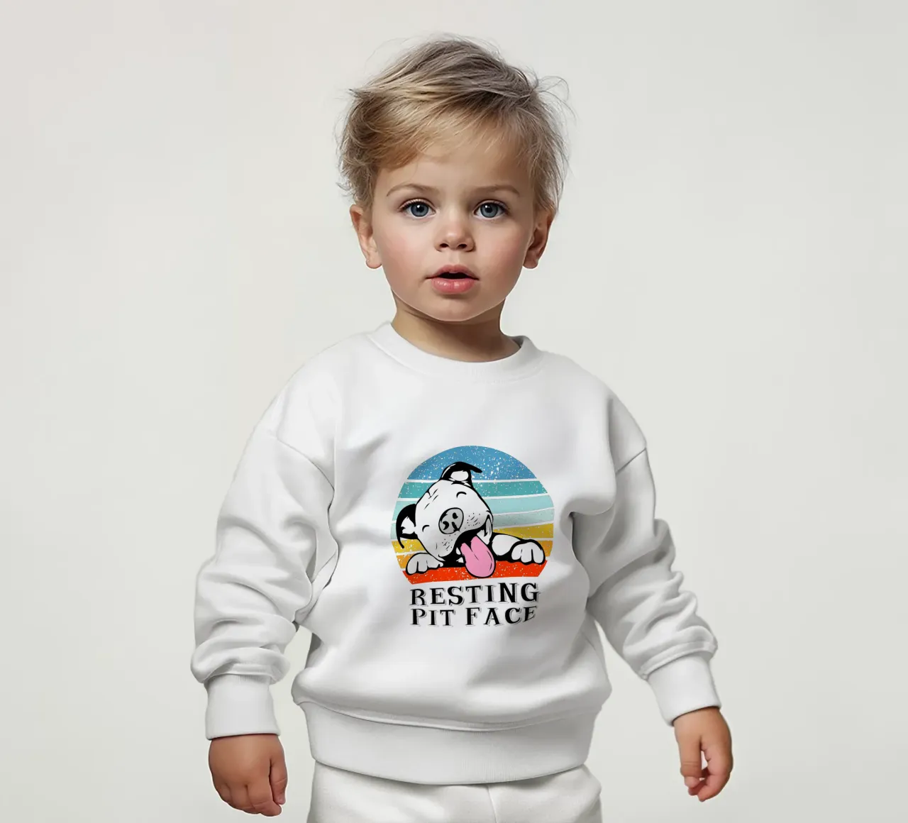 Fossa di riposo dal design retrò felpa neonato da vickeyroads