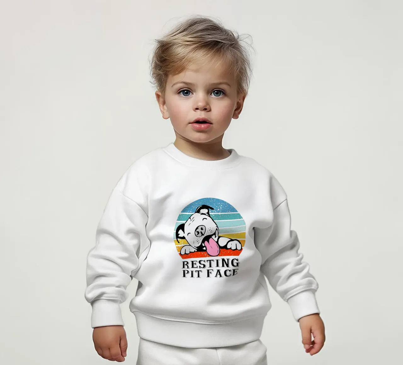 Fossa di riposo dal design retrò felpa neonato da vickeyroads