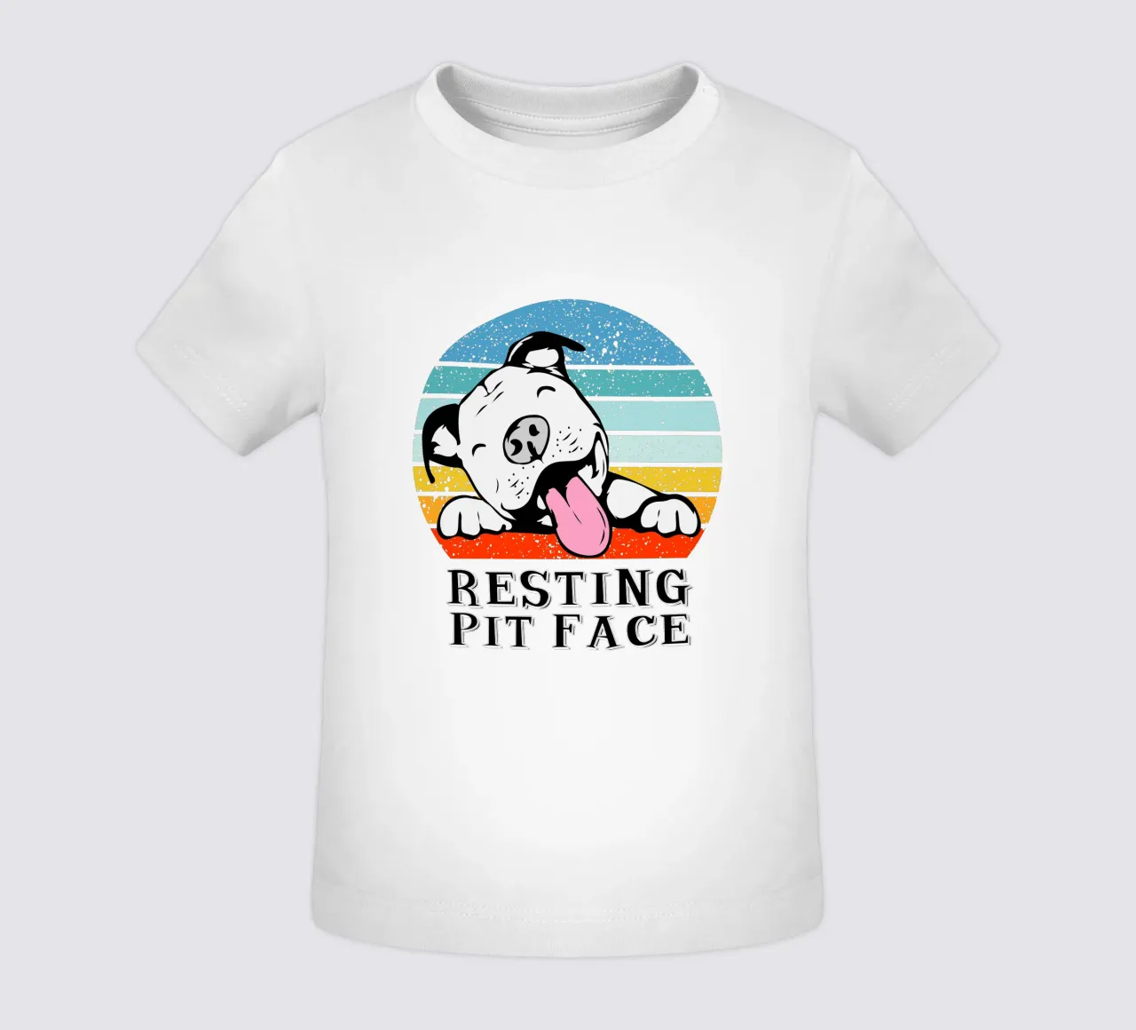 Fossa di riposo dal design retrò maglietta neonato da vickeyroads