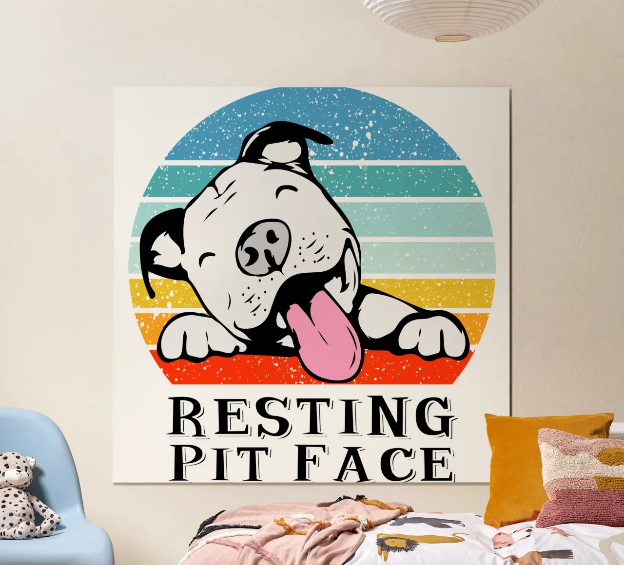 Fossa di riposo dal design retrò carta hahnemühle da vickeyroads