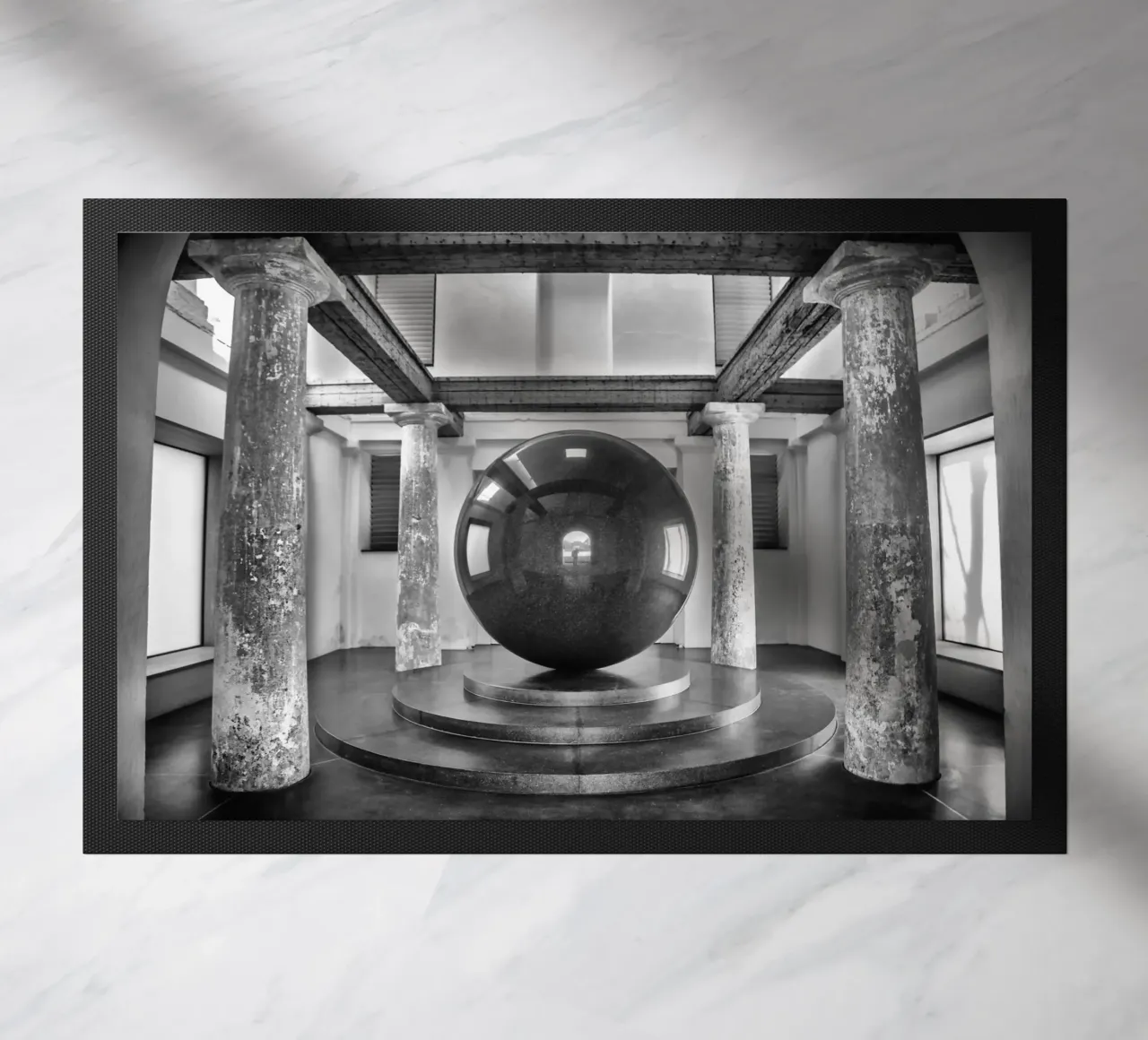 Gravity doormat by Edenart