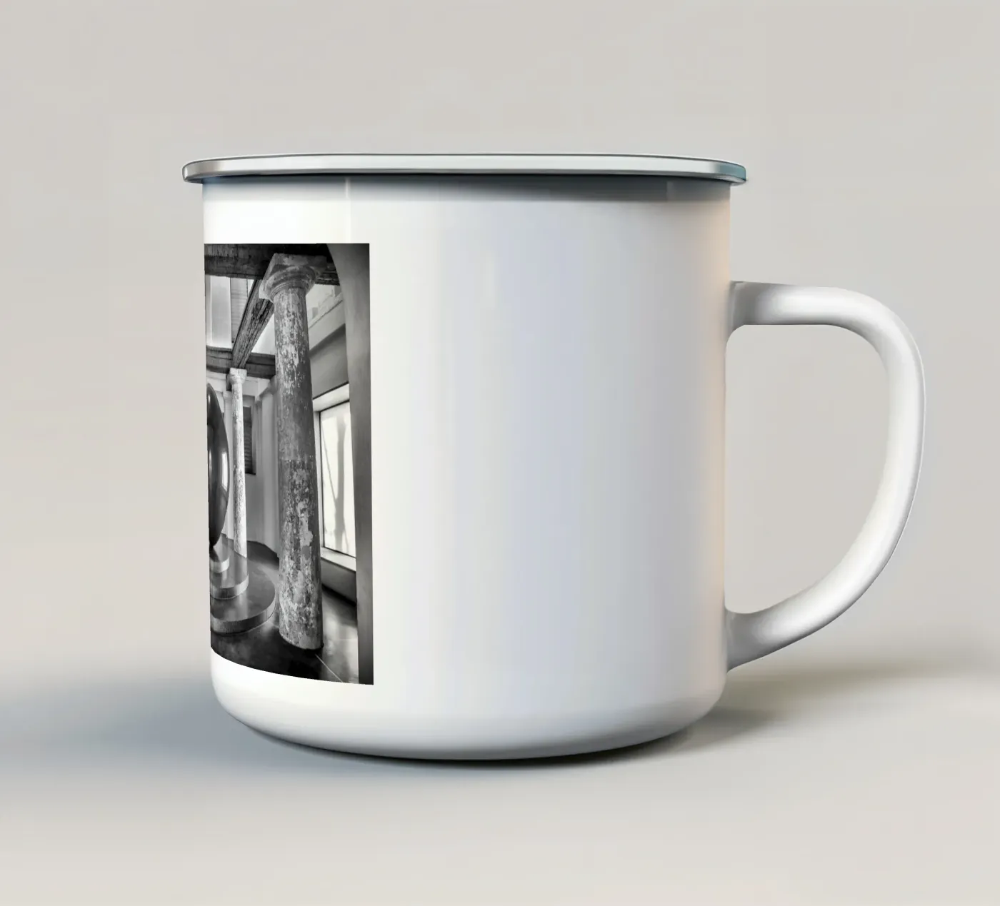 Gravity enamel mug by Edenart