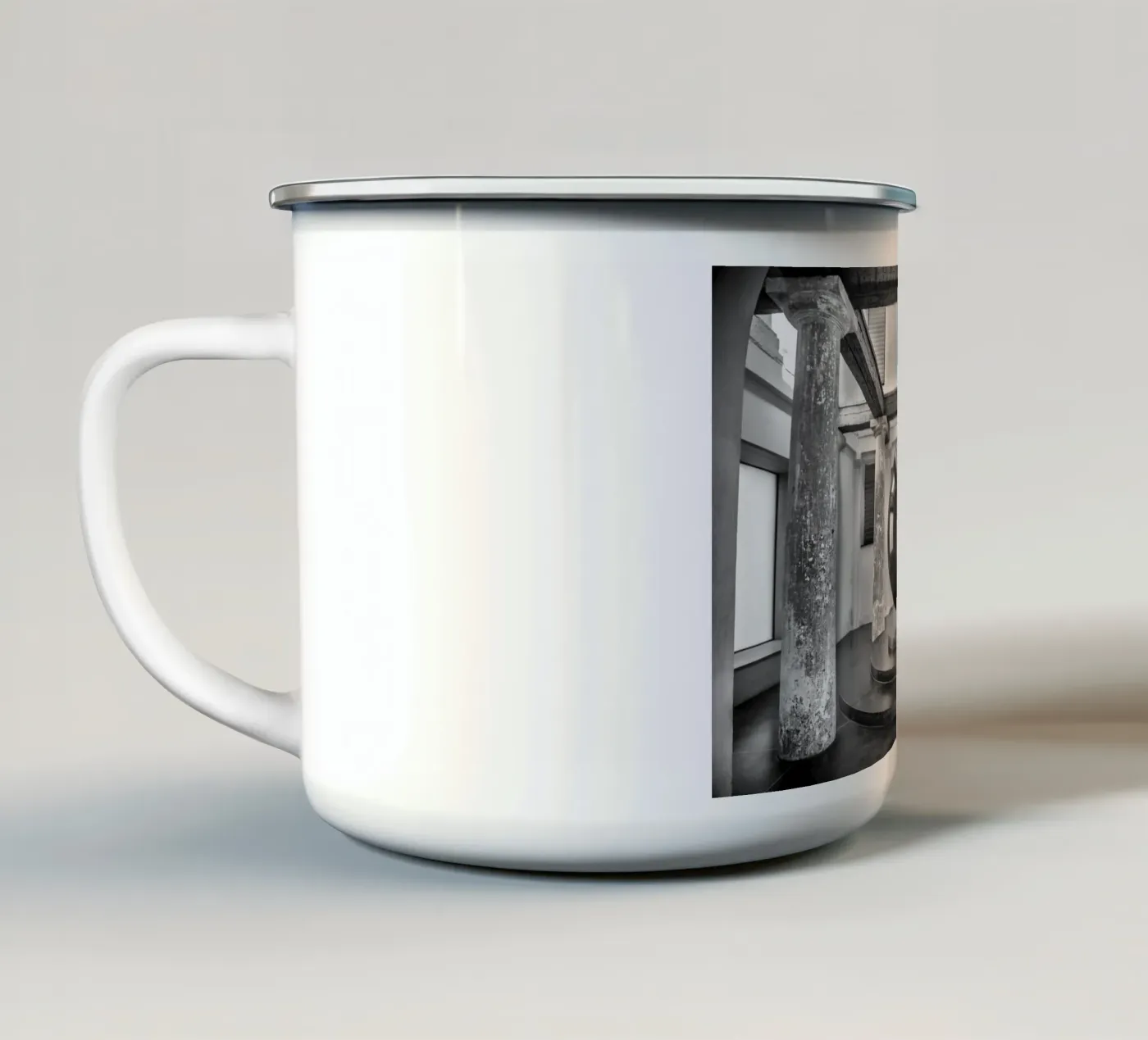 Gravity enamel mug by Edenart