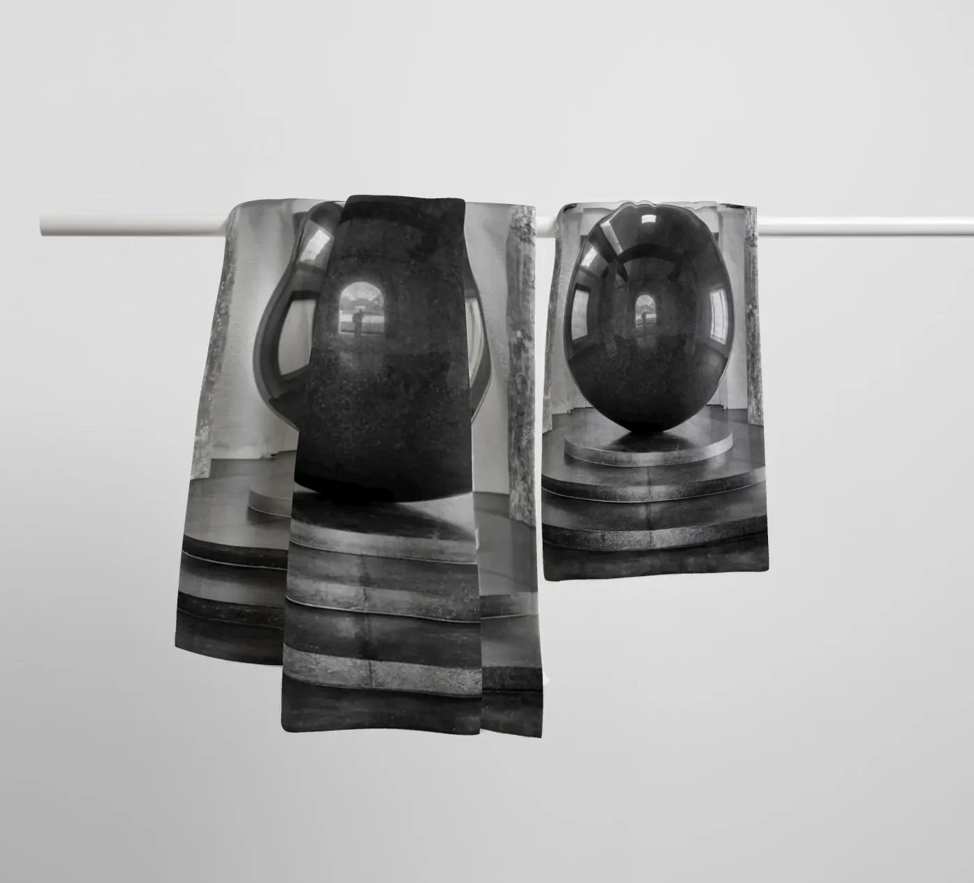 Zwaartekracht badhanddoek van Edenart