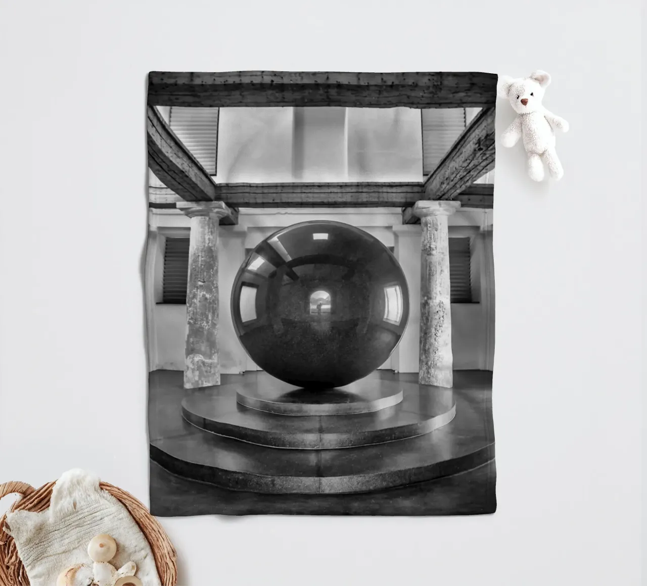 Gravity Fleecedecke von Edenart