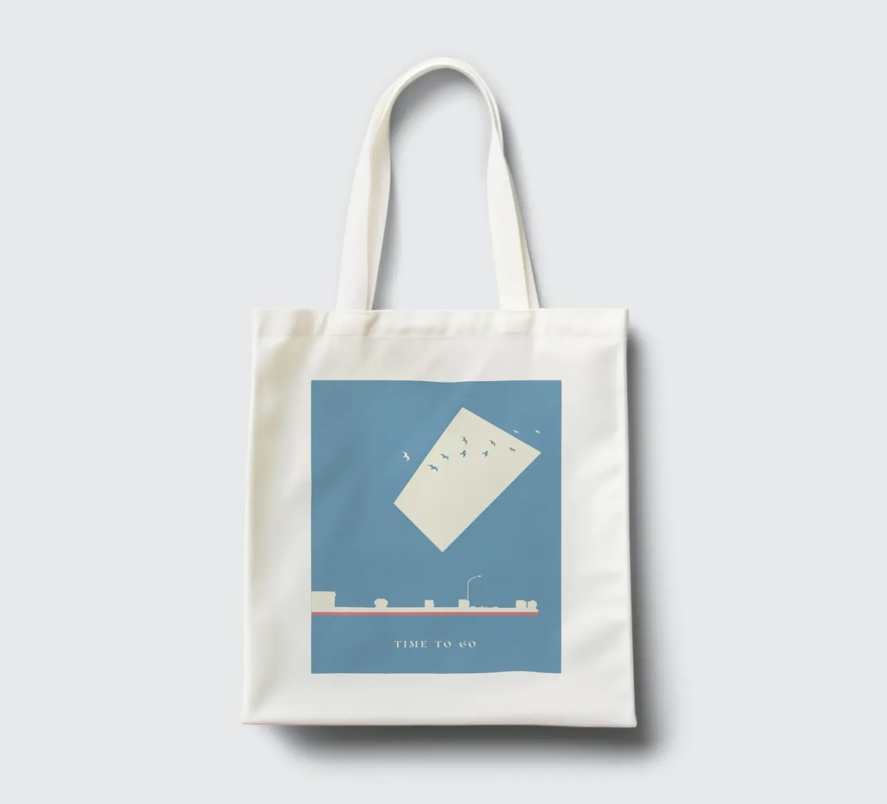 TIME TO GO borsa in juta da natural neutral