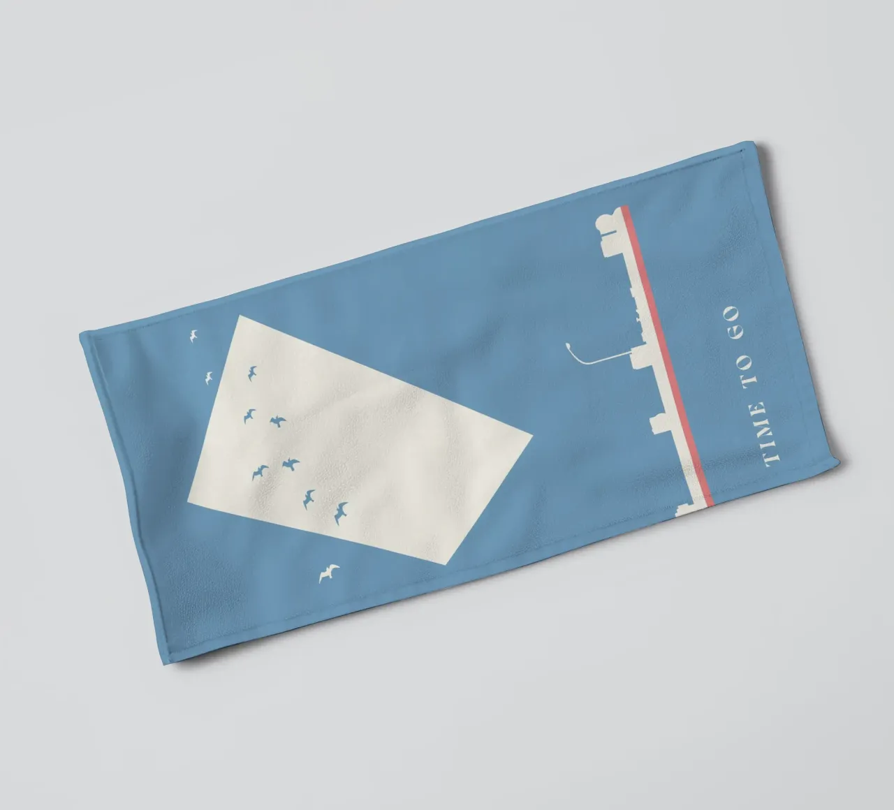 TIME TO GO asciugamano da bagno da natural neutral