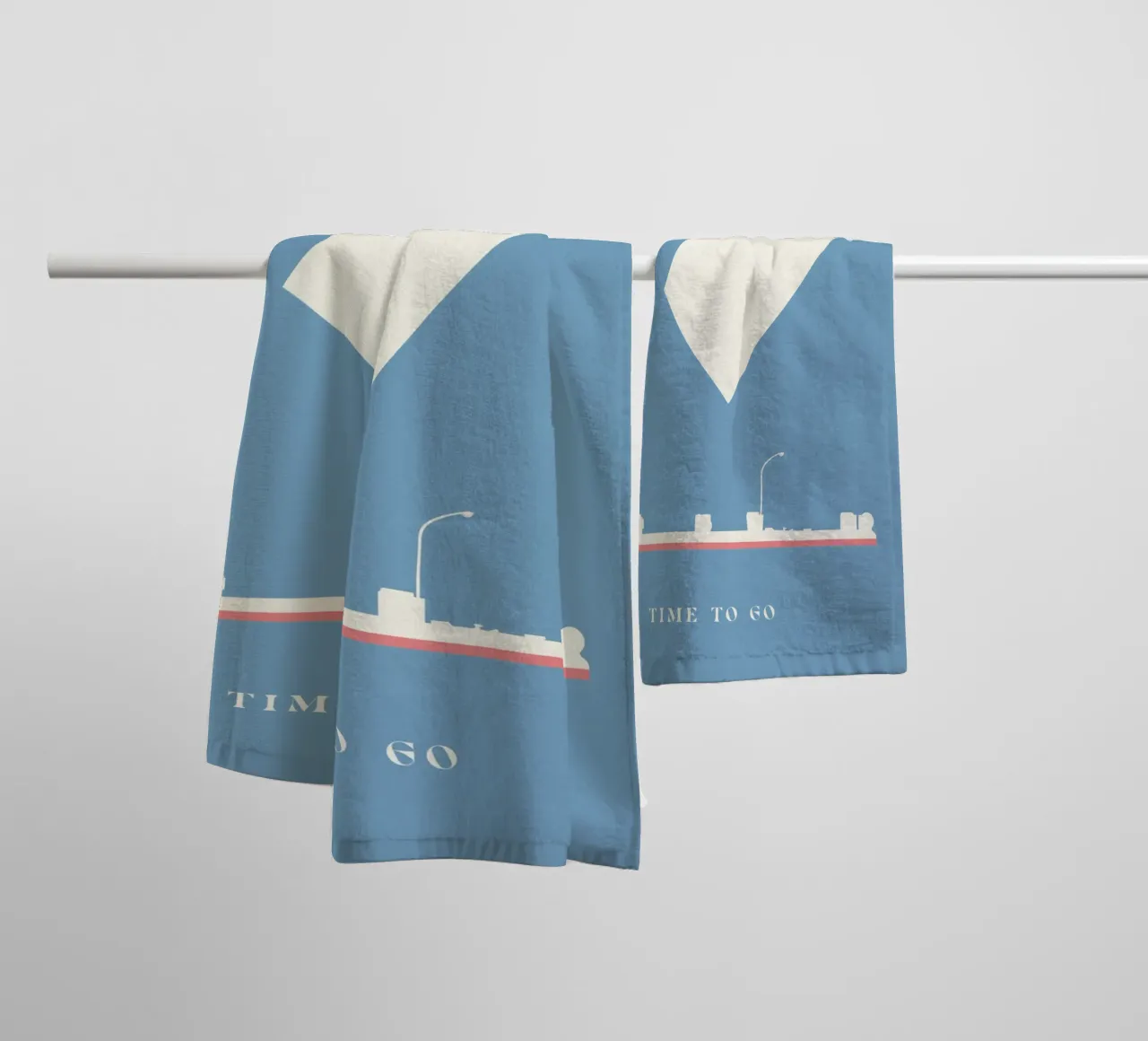 TIME TO GO asciugamano da bagno da natural neutral