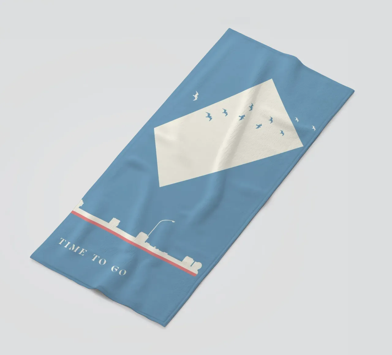 TIME TO GO telo mare da natural neutral