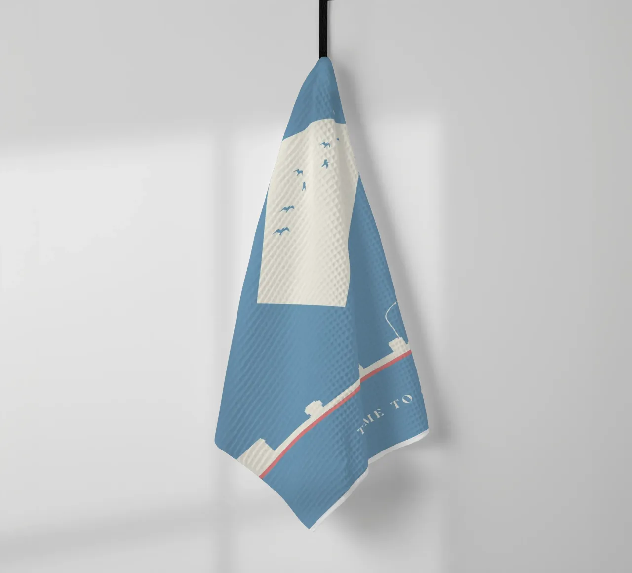 TIME TO GO canovaccio da cucina da natural neutral