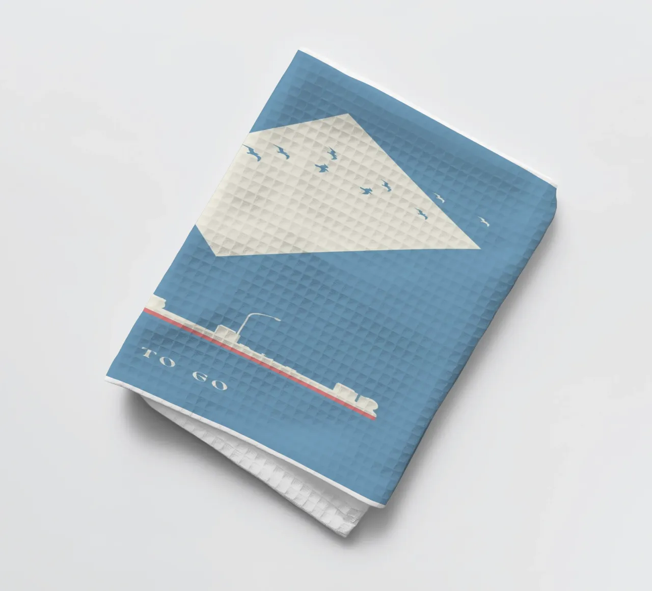 TIME TO GO canovaccio da cucina da natural neutral