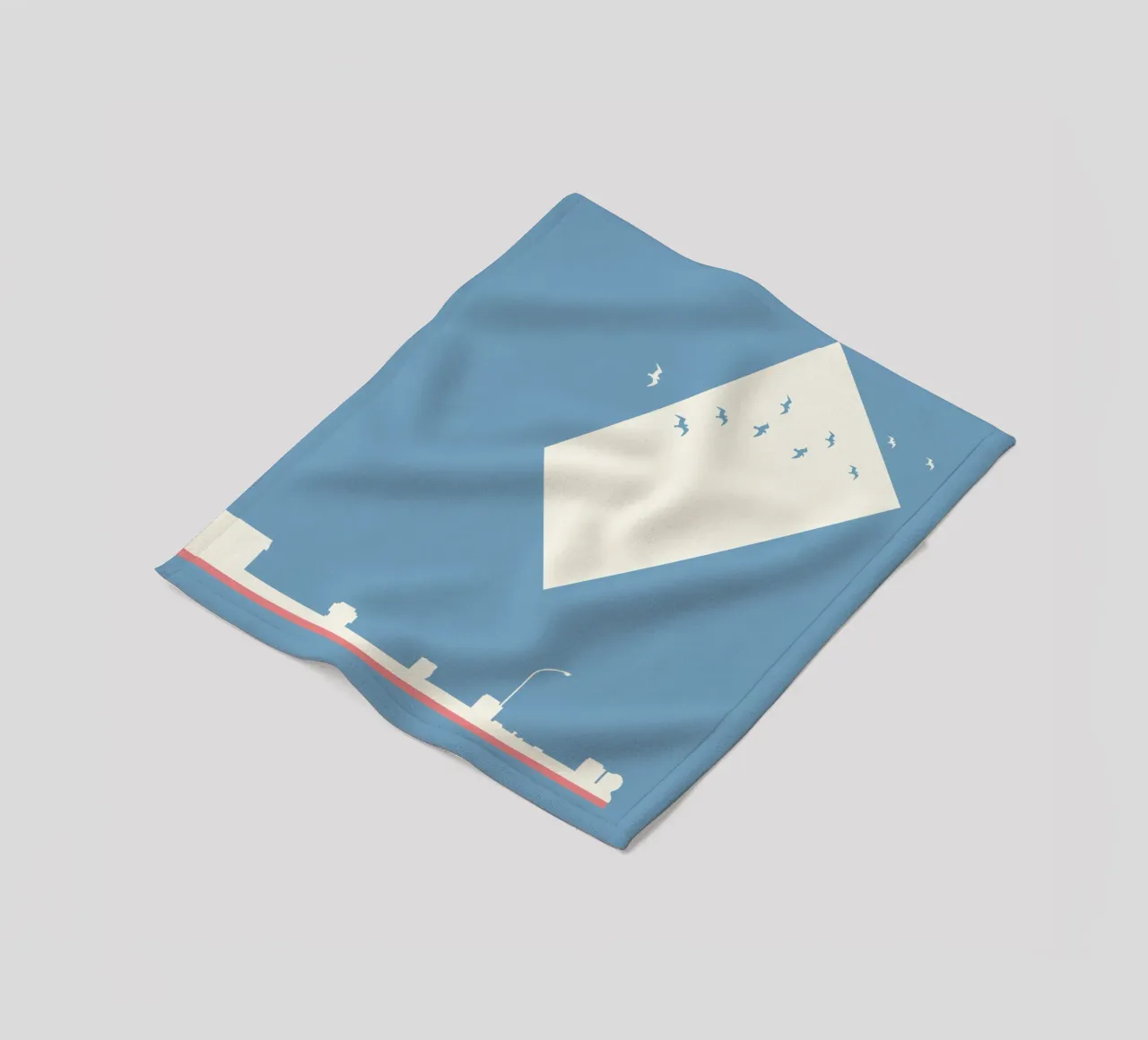 TIME TO GO coperta in pile da natural neutral