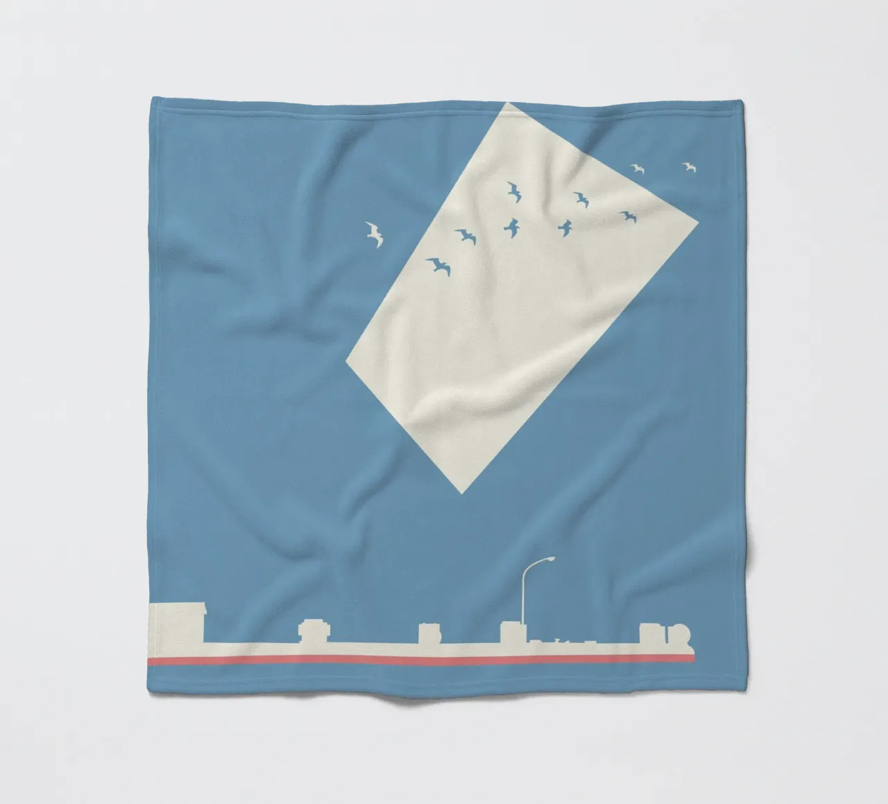 TIME TO GO coperta in pile da natural neutral