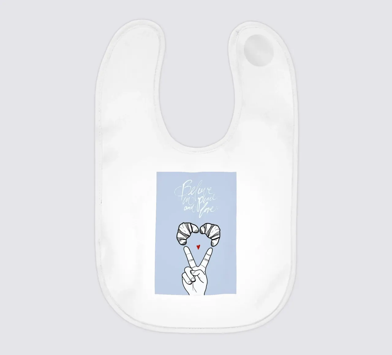 Pray Paris bavaglino da Waltraud Rieken