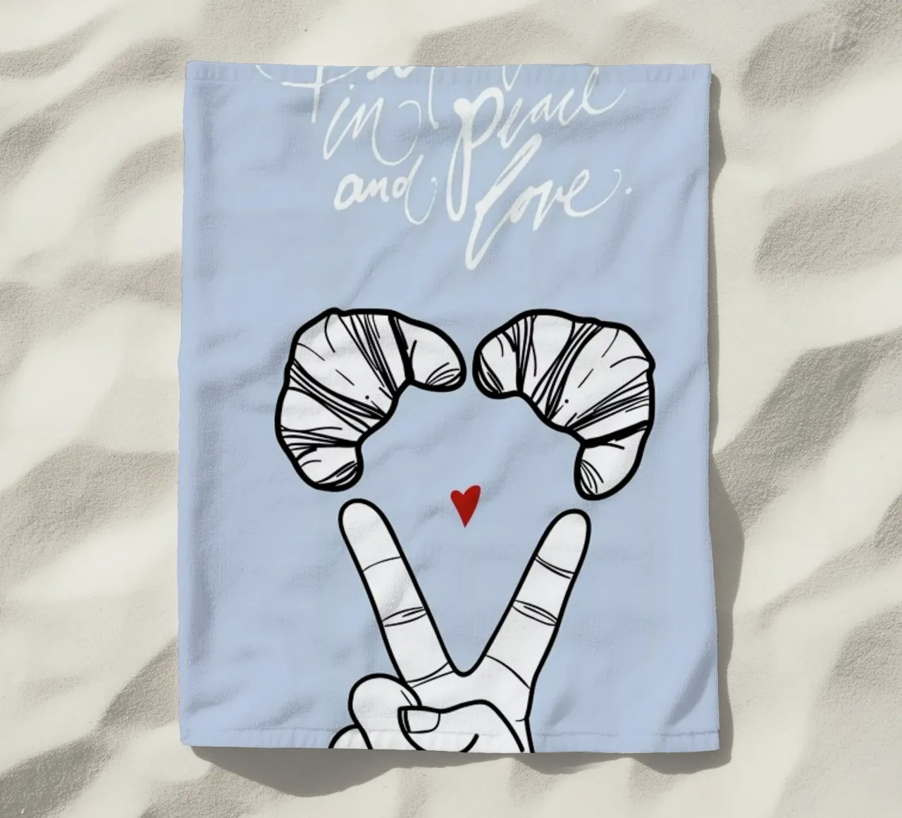 Pray Paris telo mare da Waltraud Rieken