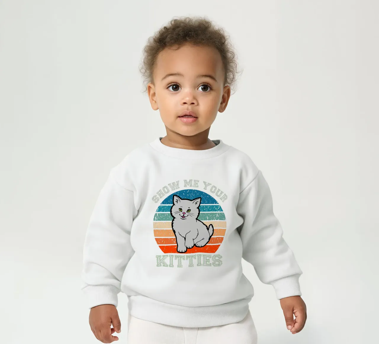 Mostrami i tuoi gattini Design iconico felpa neonato da vickeyroads