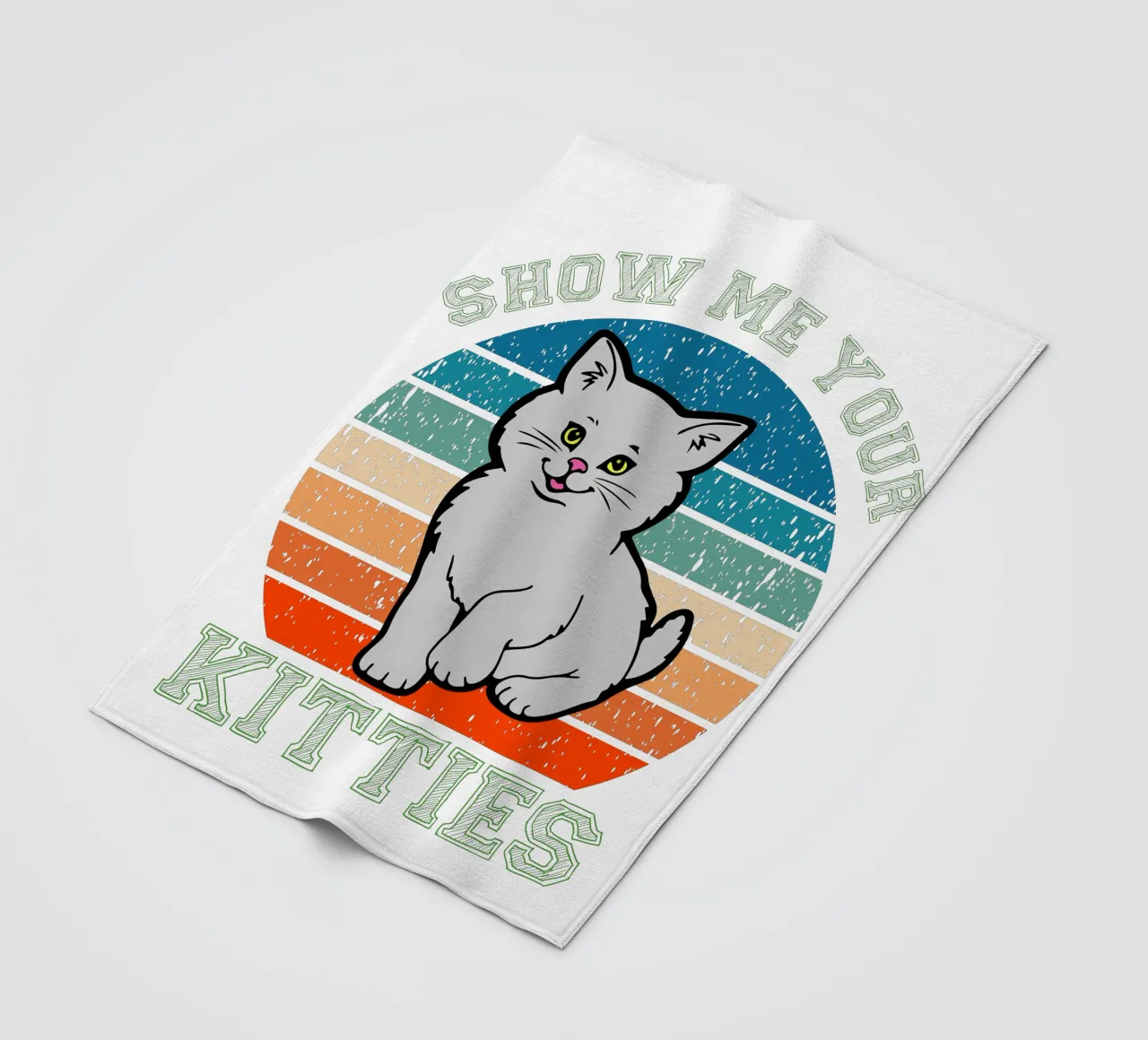 Mostrami i tuoi gattini Design iconico coperta in pile da vickeyroads
