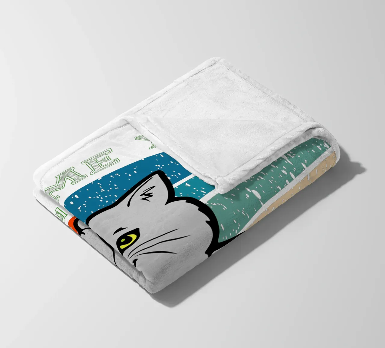 Mostrami i tuoi gattini Design iconico coperta in pile da vickeyroads