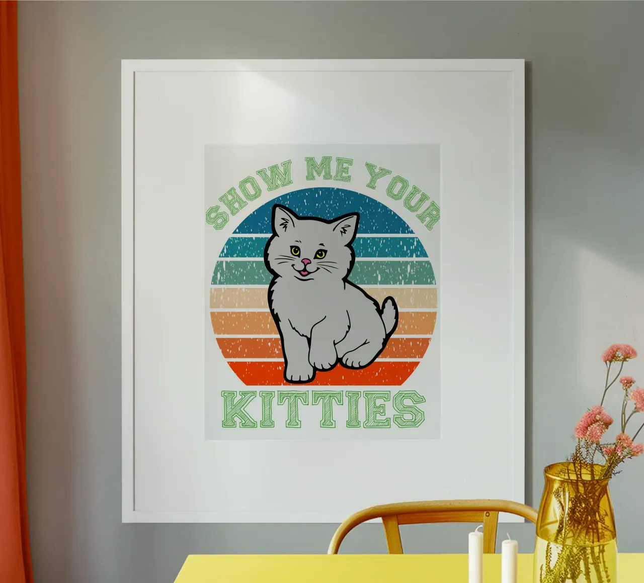 Mostrami i tuoi gattini Design iconico carta hahnemühle da vickeyroads