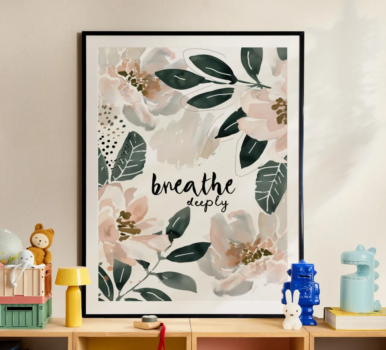 Breath Deeply carta hahnemühle da treechild