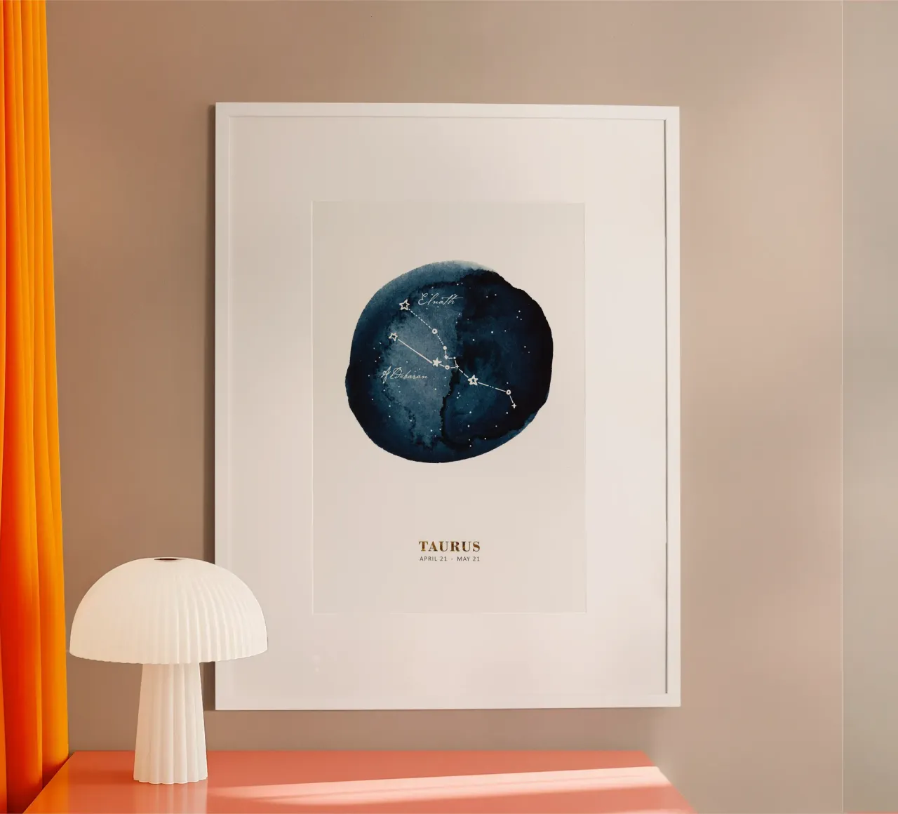 Alina Buffiere - Sternzeichen: Stier carta hahnemühle da The Artcircle