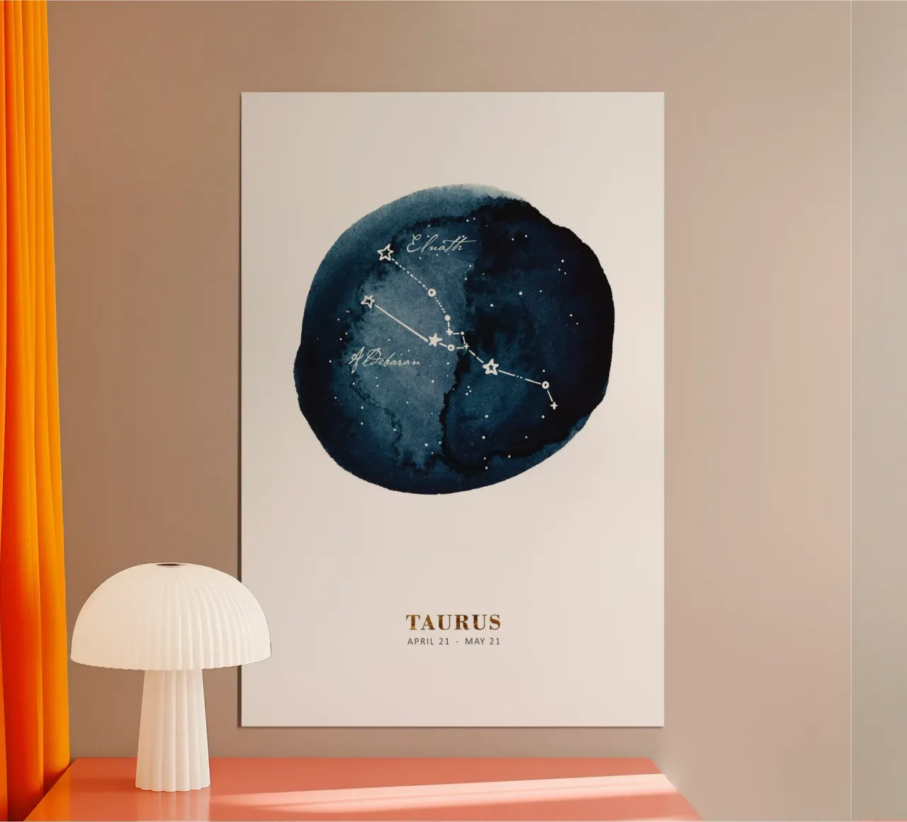 Alina Buffiere - Sternzeichen: Stier carta hahnemühle da The Artcircle