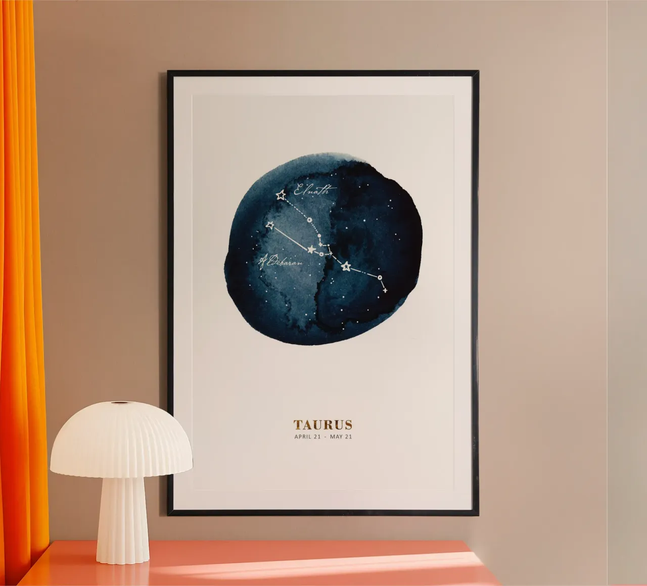 Alina Buffiere - Sternzeichen: Stier carta hahnemühle da The Artcircle