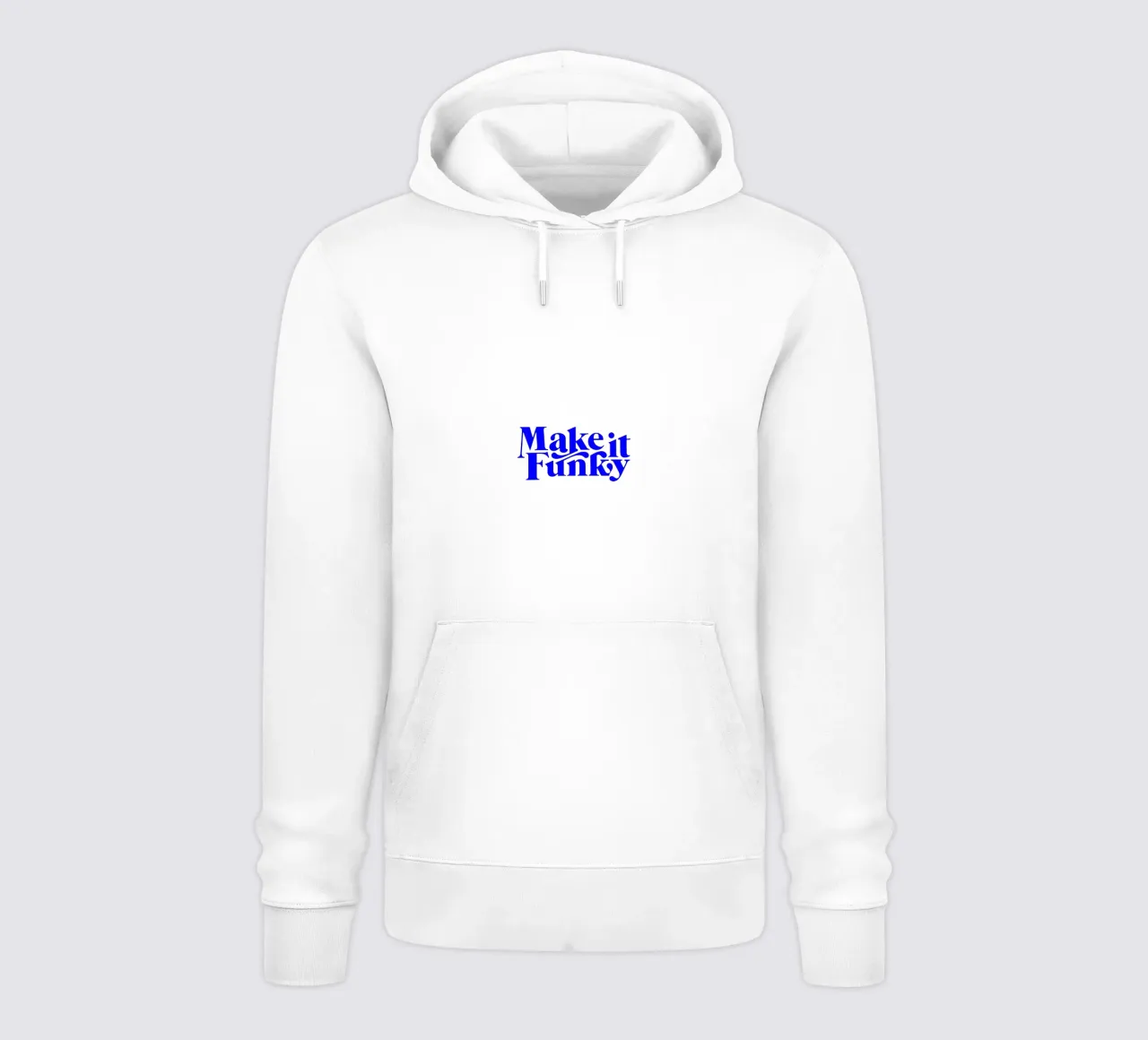 make it funky, citazione motivazionale felpa con cappuccio da The True Type