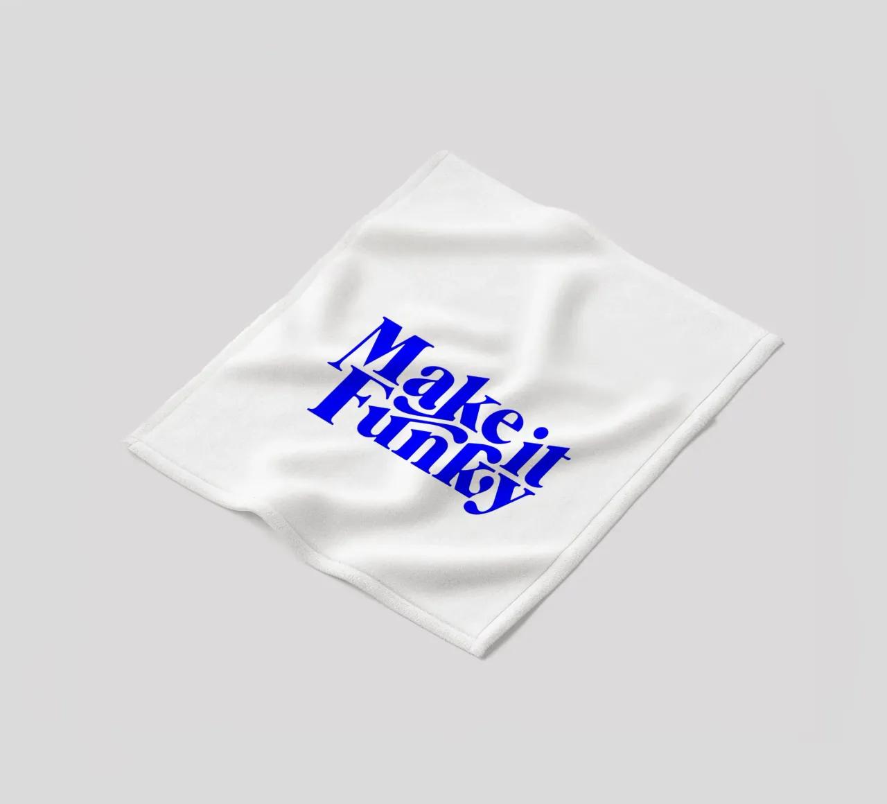 machen Sie es funky, motivierende Aussage Zitat Fleecedecke von The True Type