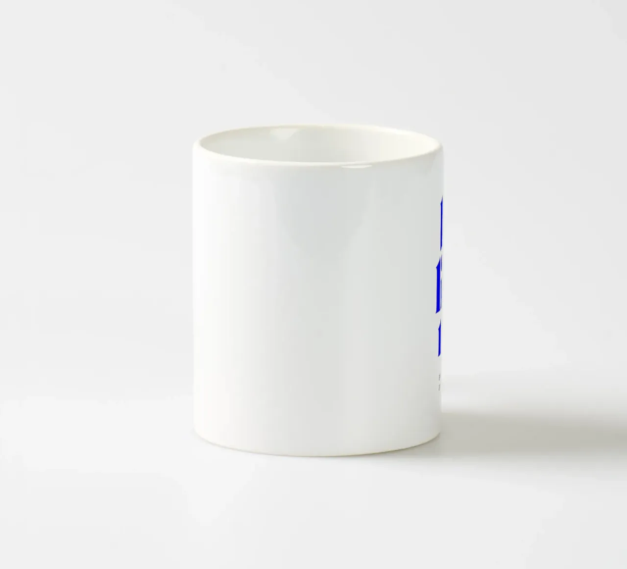 bellissimo statement print: positiv und wertschätzend sein Keramik Tasse von The True Type
