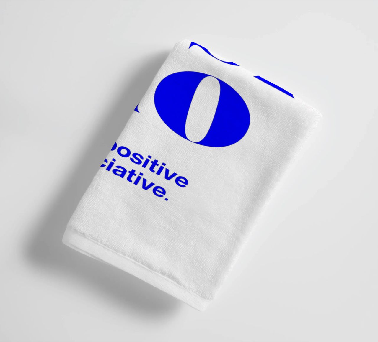 bellissimo statement print: positiv und wertschätzend sein Handtuch von The True Type