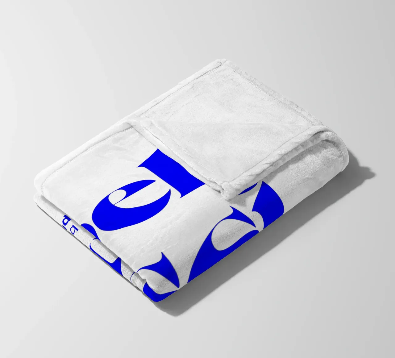 bellissimo statement print: positiv und wertschätzend sein Fleecedecke von The True Type