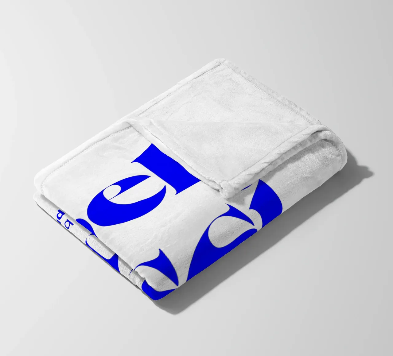 bellissimo statement print: positiv und wertschätzend sein Fleecedecke von The True Type