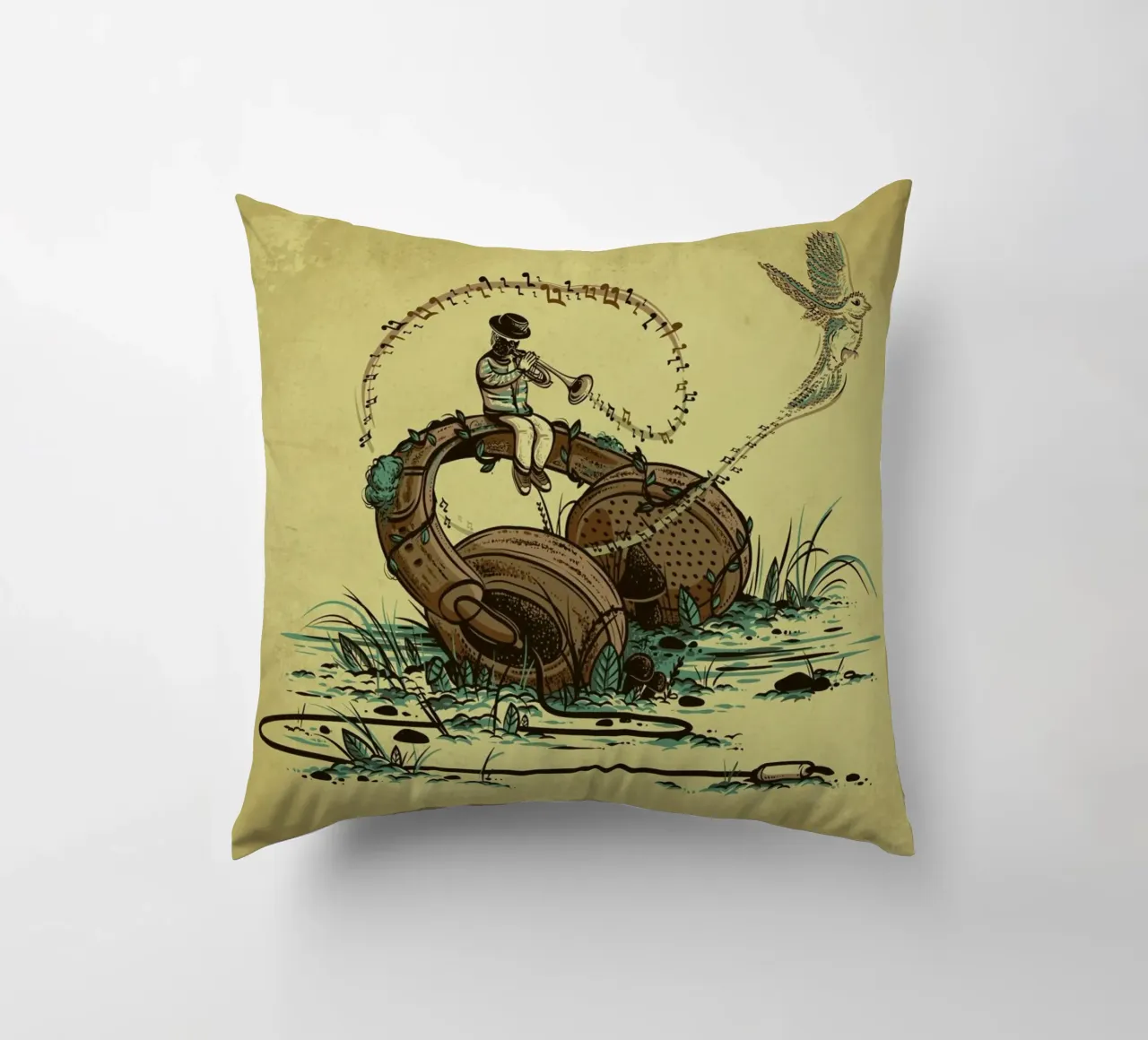 Flying Sounds cuscino da Robert Richter