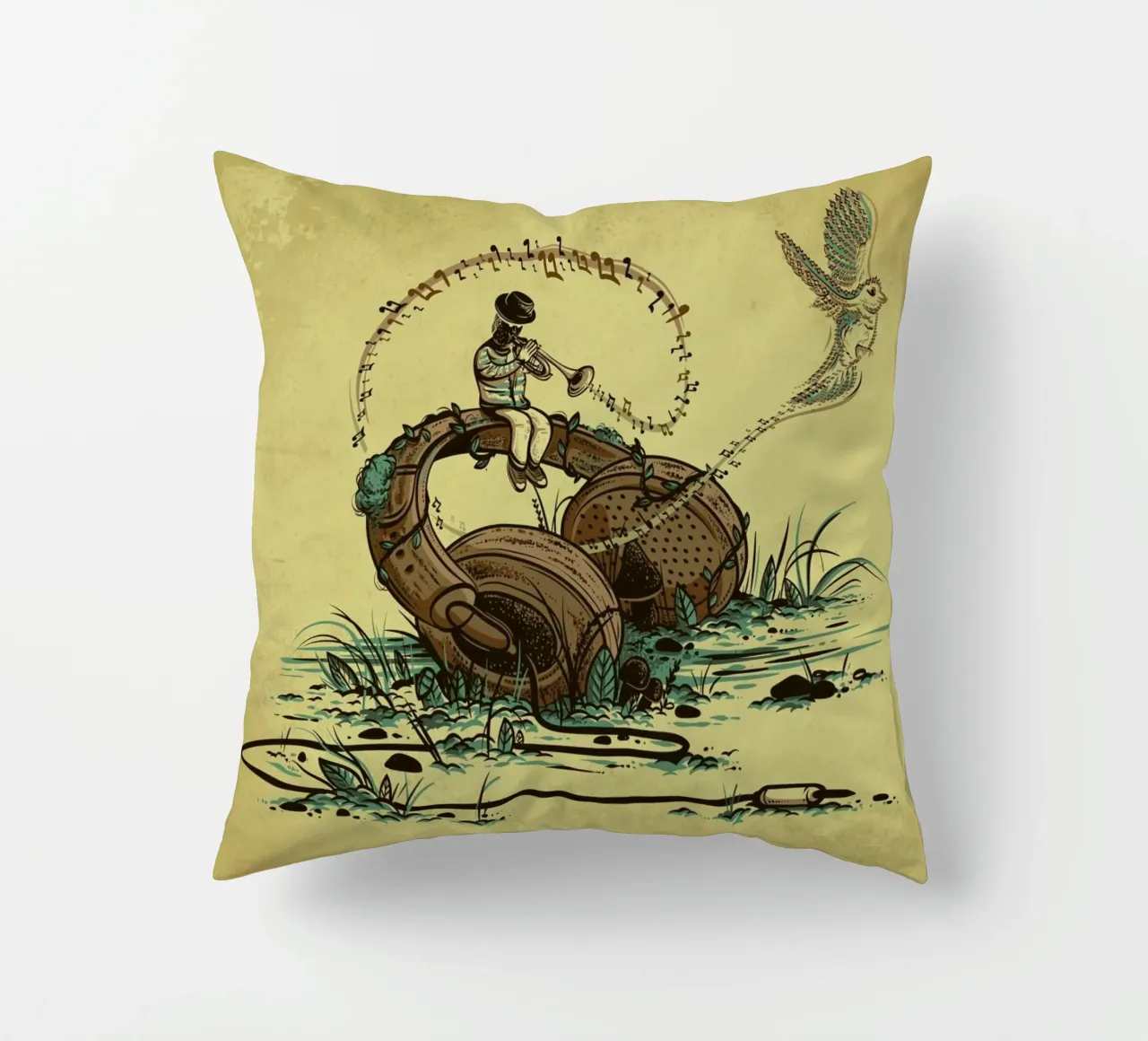 Flying Sounds cuscino da Robert Richter