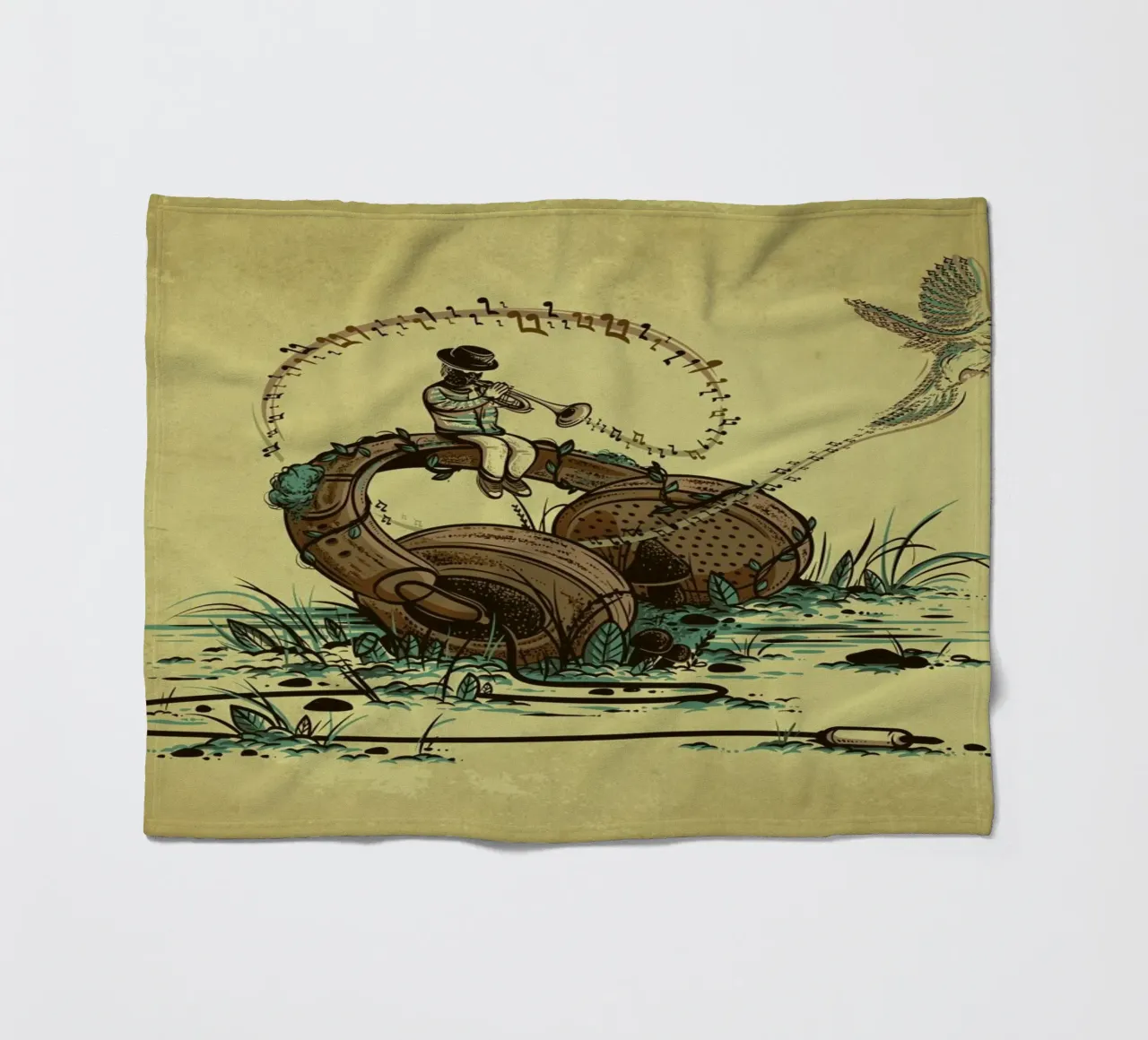 Flying Sounds coperta in pile da Robert Richter