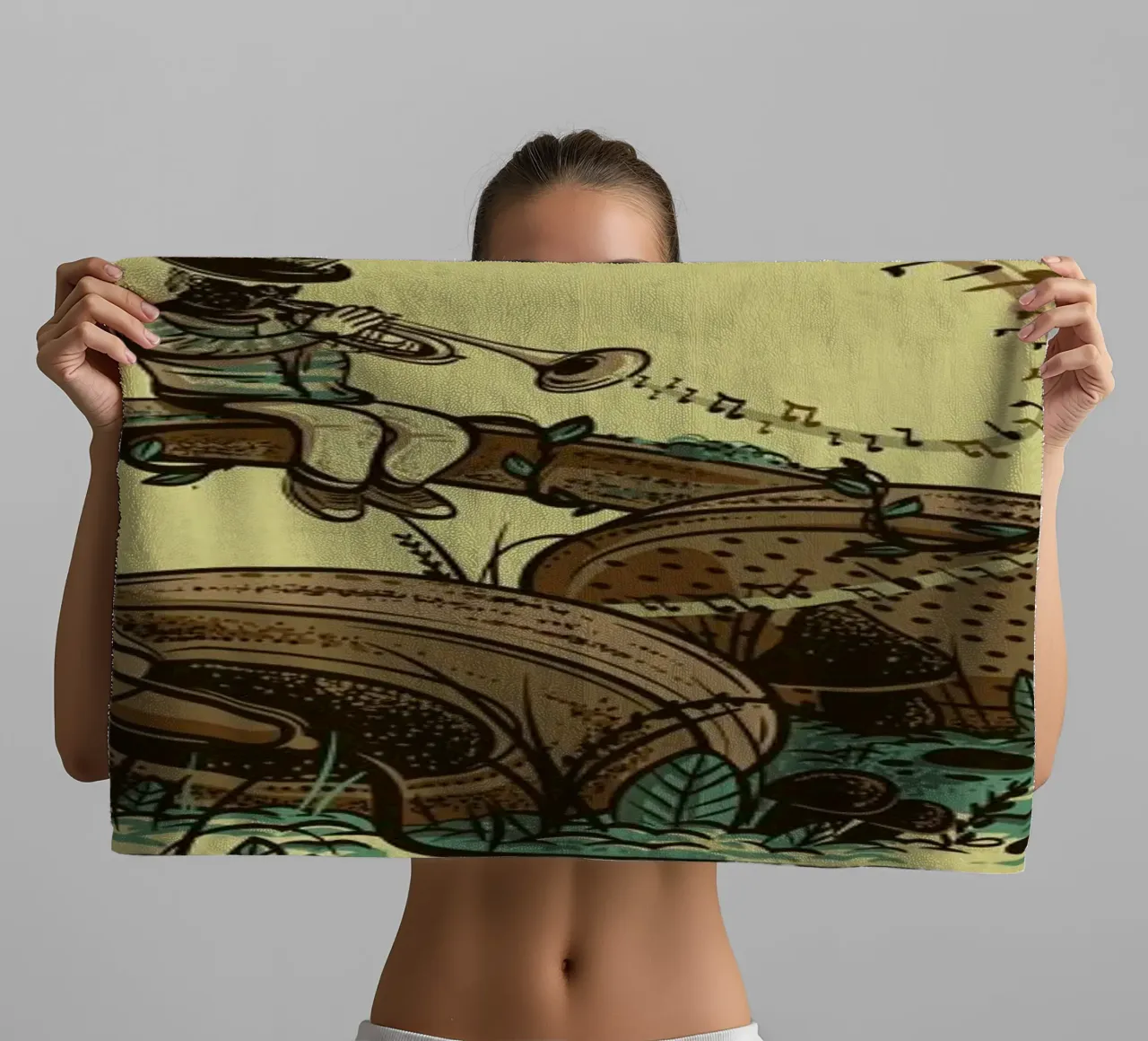 Flying Sounds asciugamano da bagno da Robert Richter