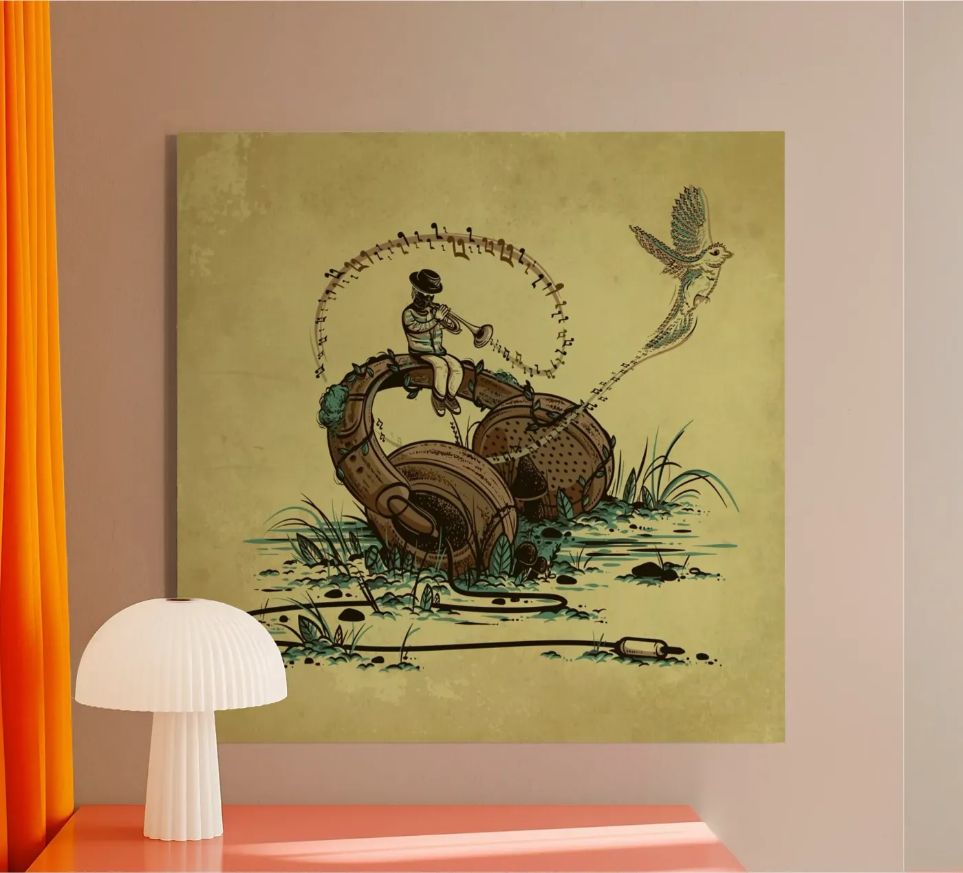 Flying Sounds plexiglas de Robert Richter
