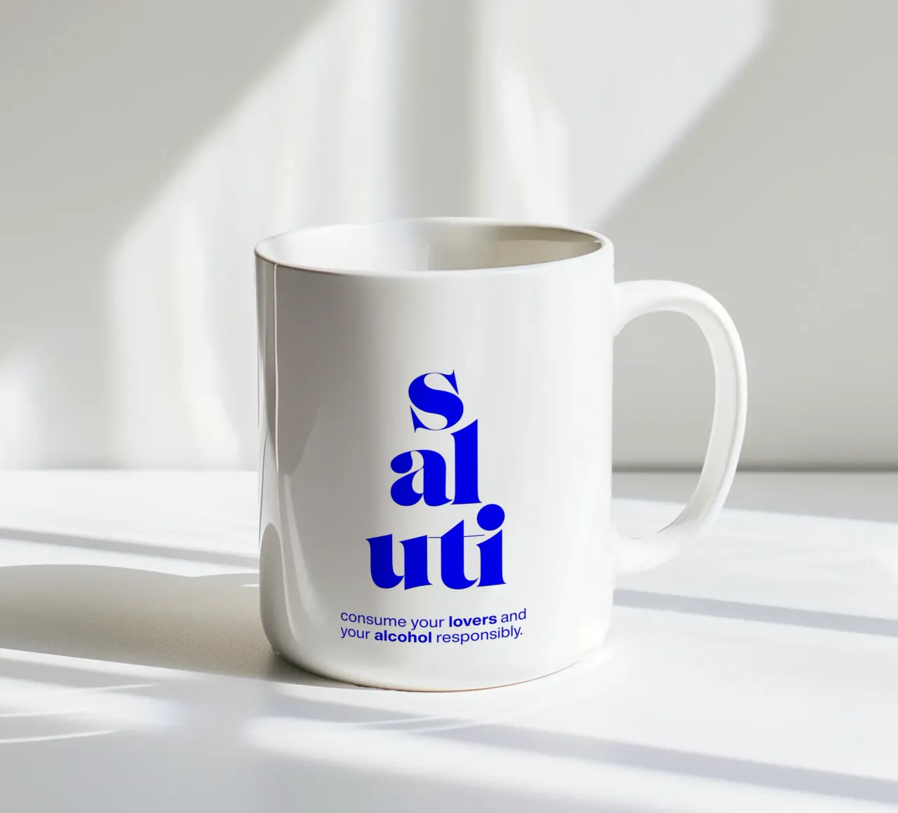 saluti dichiarazione stampa: consumare amanti e alcolici in modo responsabile tazza in ceramica da The True Type