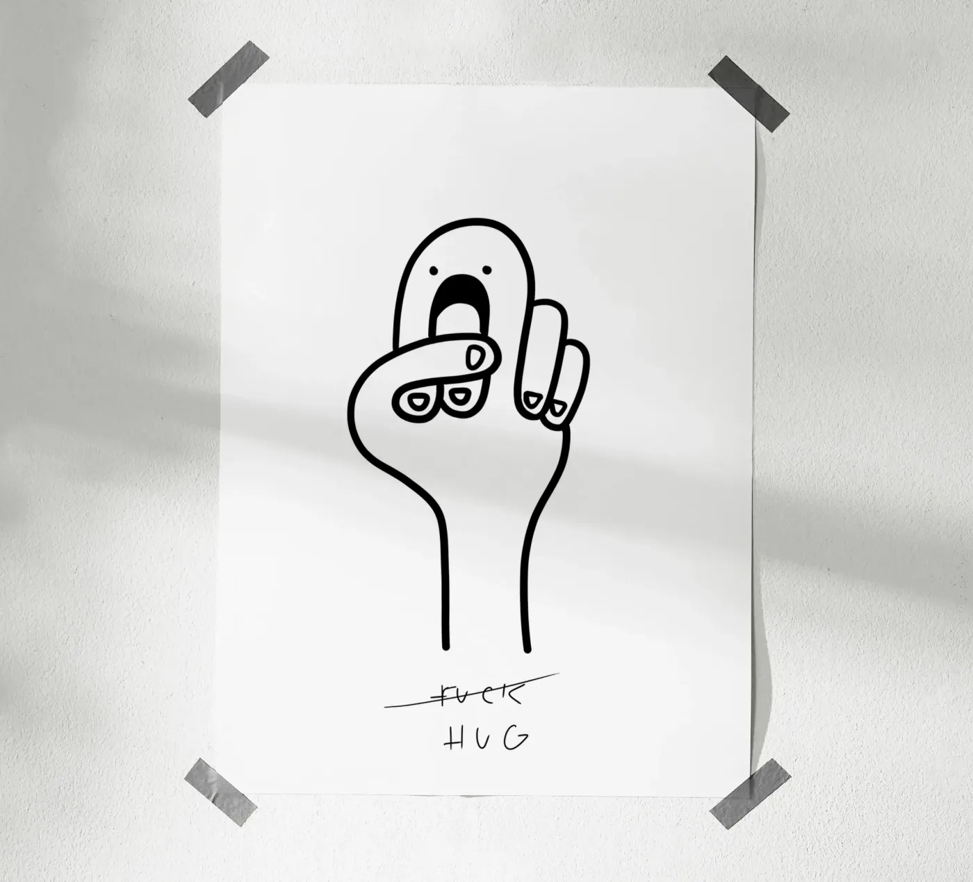 HUG! poster da studio9a