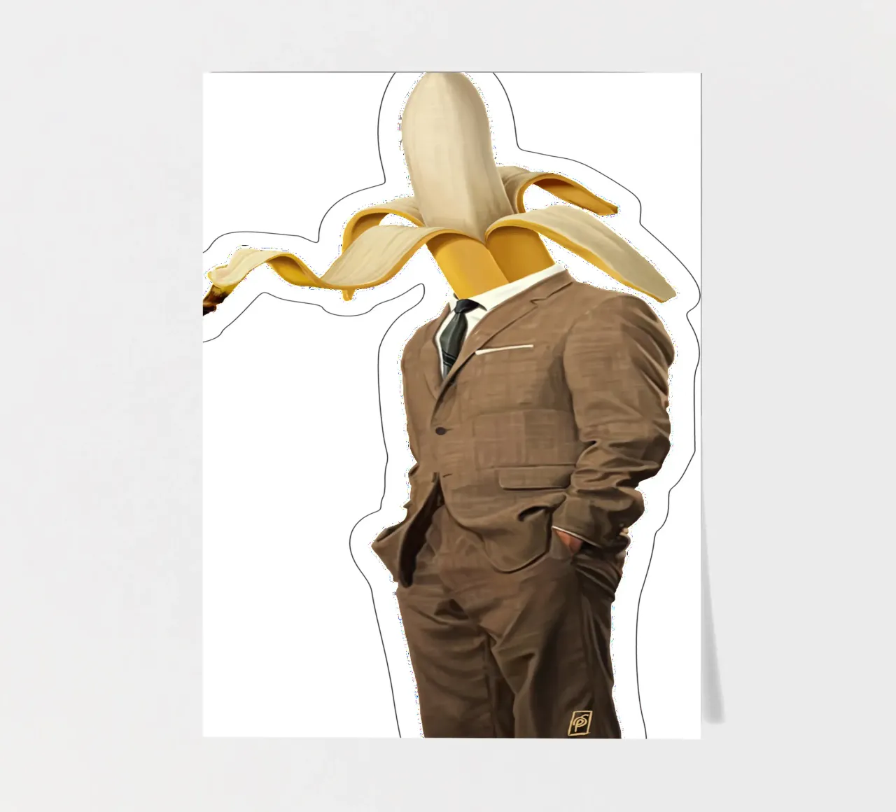 Suited - Peeled Stickerbogen von Suited