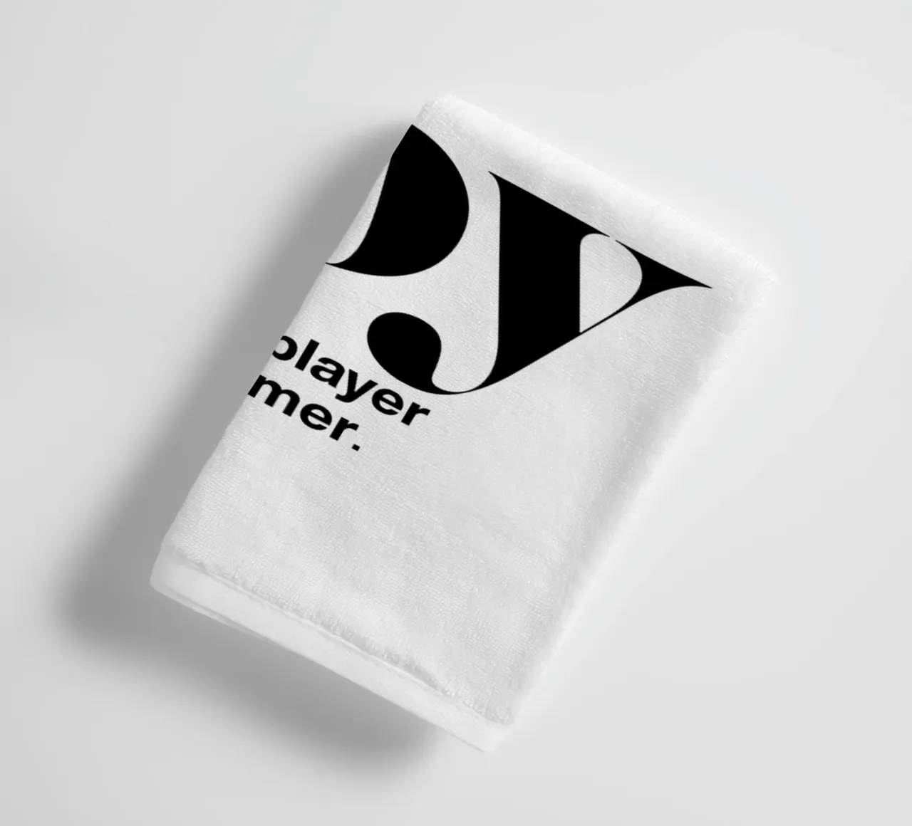 gameboy statement print: I’m not a player, I’m a gamer. towel by The True Type