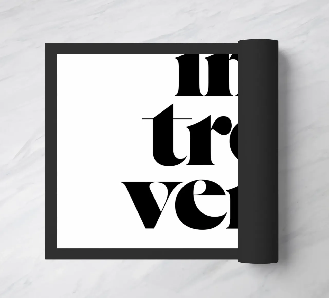 introvert: If my mouth doesn’t say it my face will doormat by The True Type