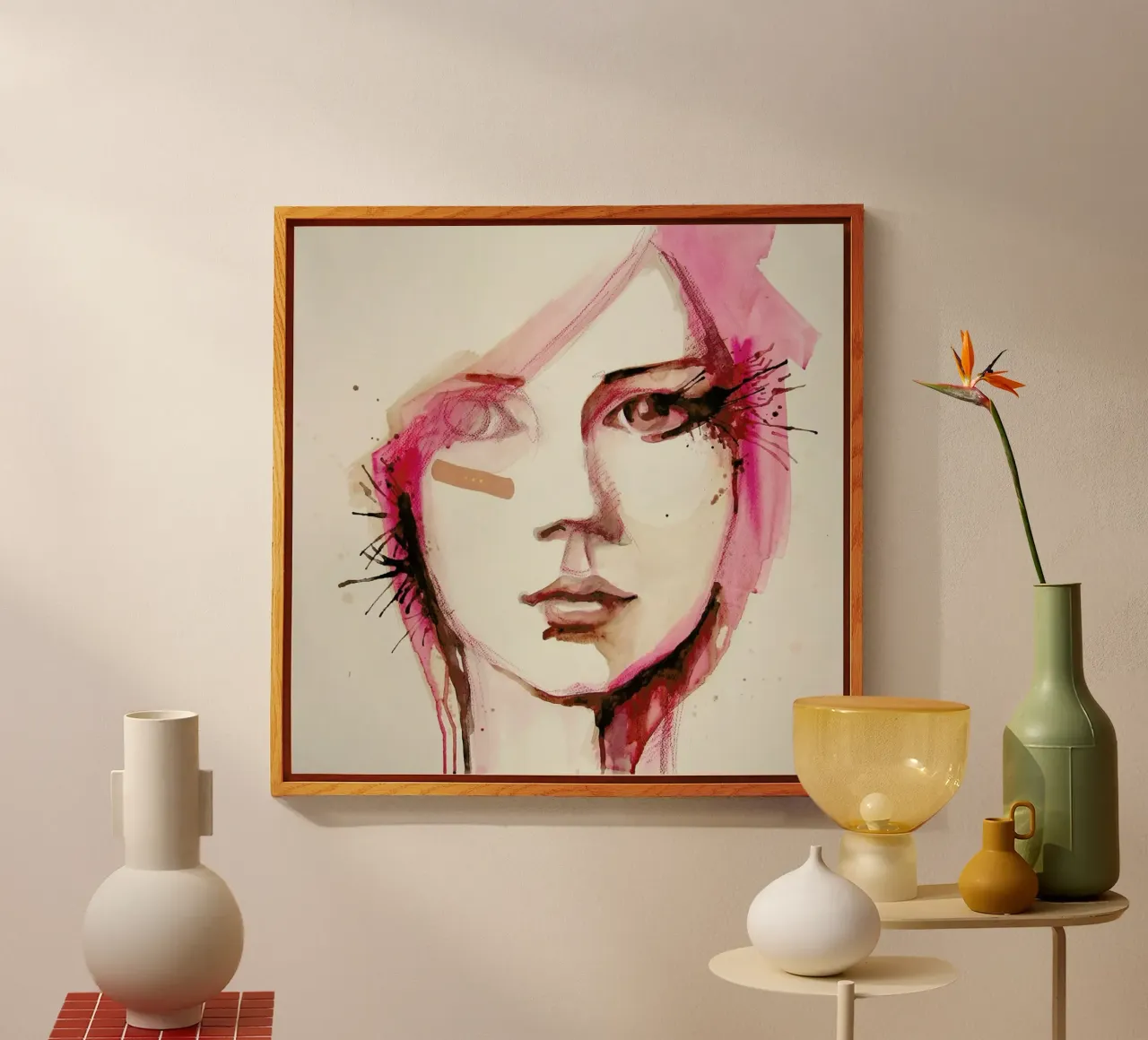 Pink Lana plexiglass da Rebekka