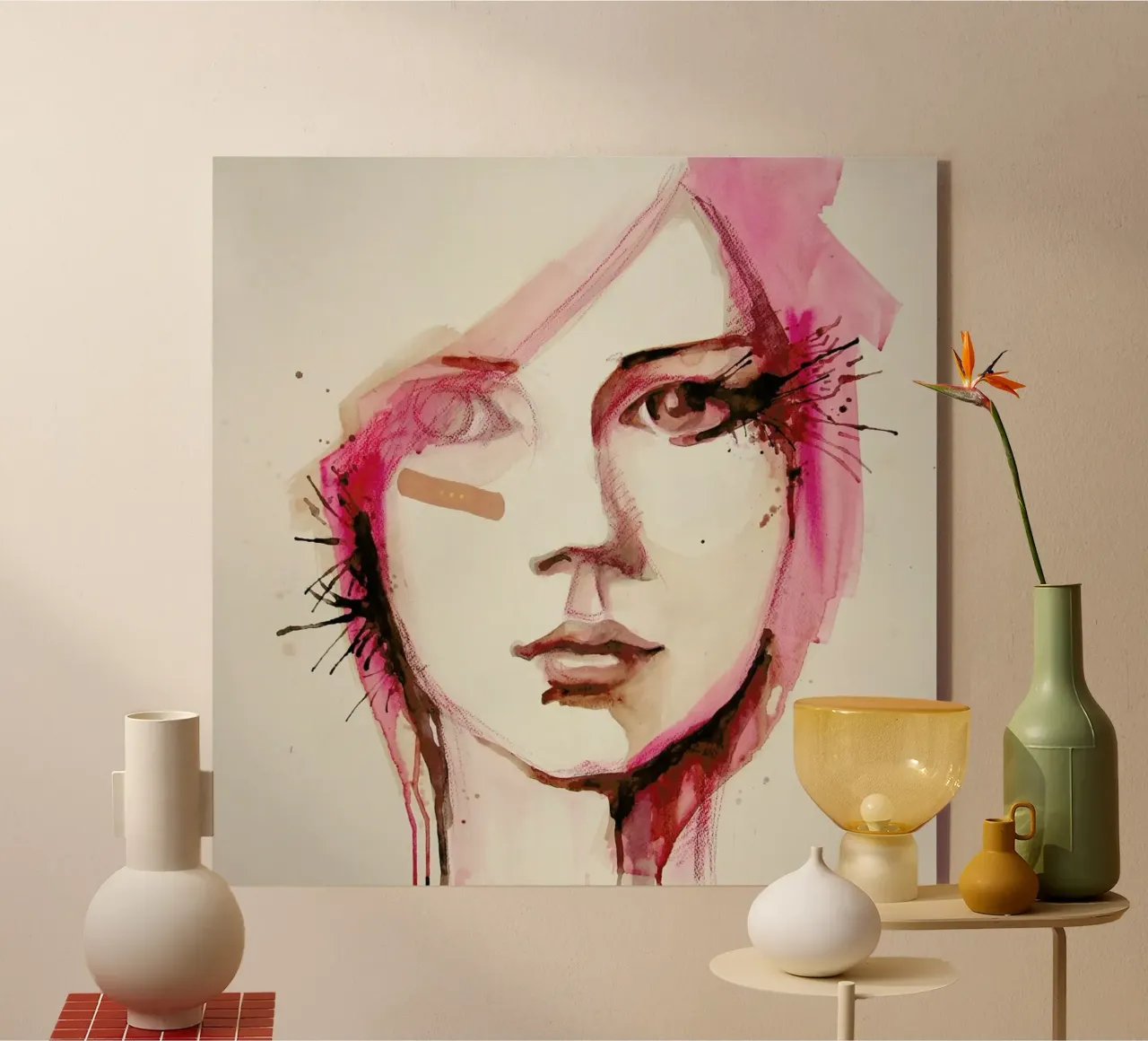 Pink Lana plexiglass da Rebekka