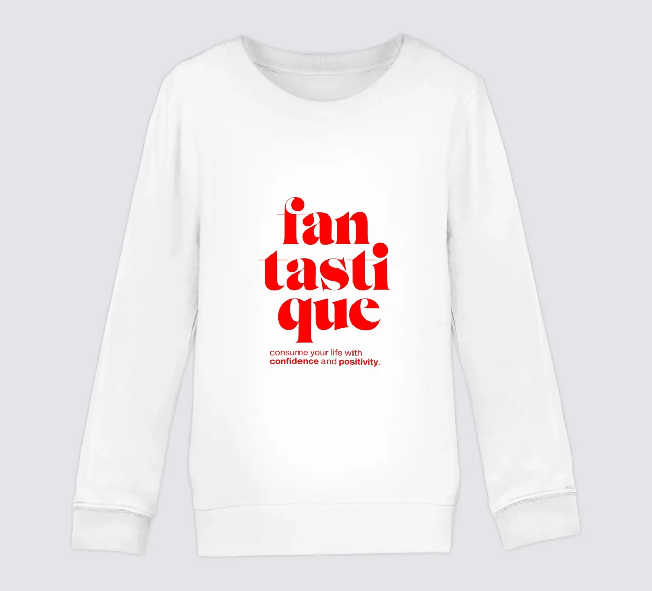 fantastique: consumare la propria vita con fiducia felpa bambino da The True Type