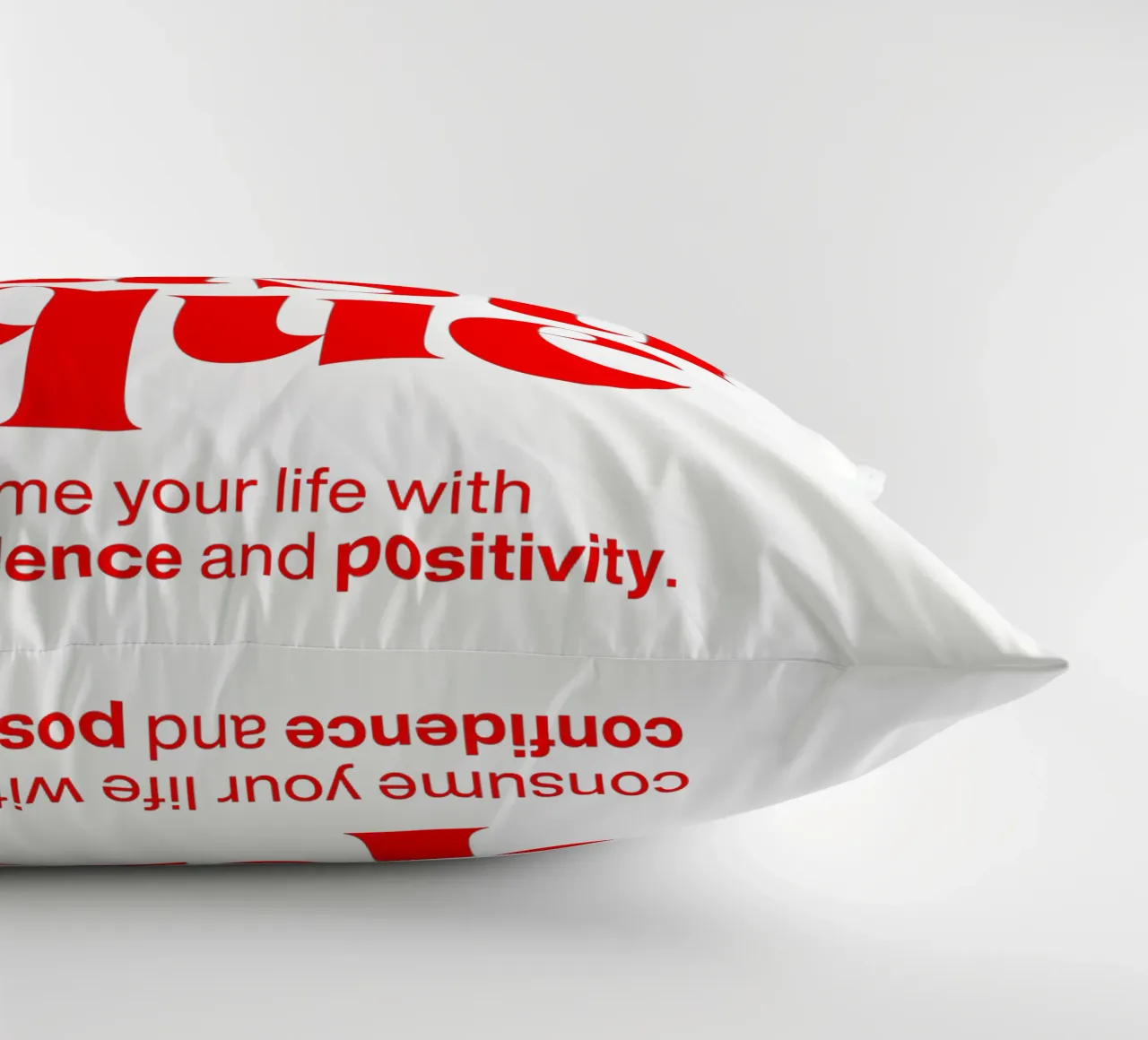 fantastique: consumare la propria vita con fiducia cuscino da The True Type