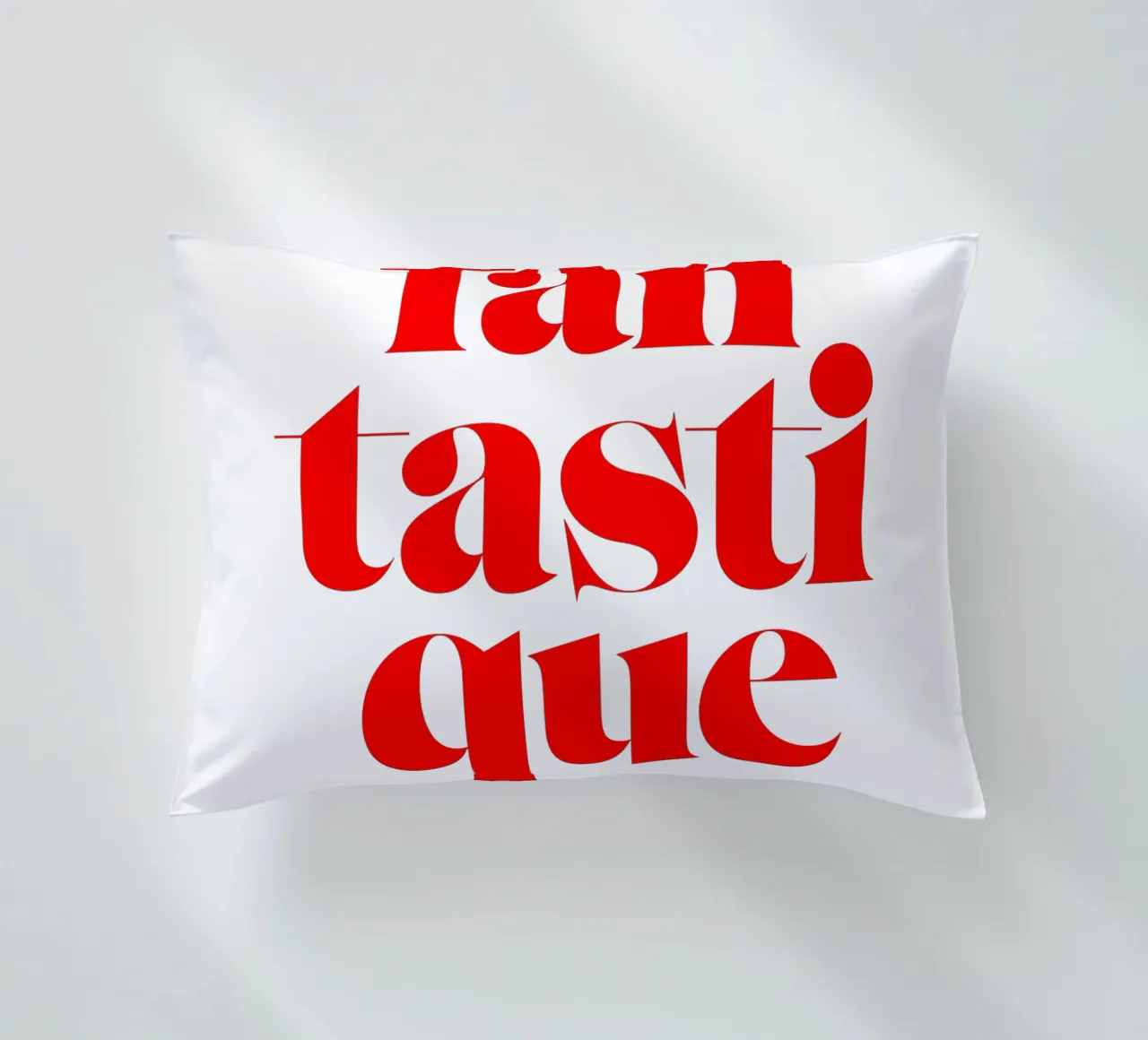 fantastique: consumare la propria vita con fiducia cuscino da The True Type
