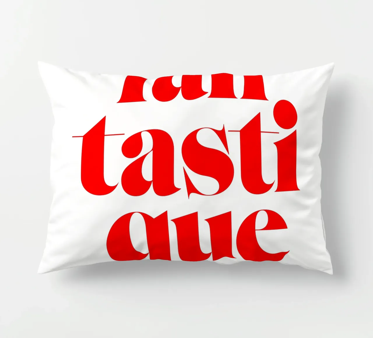 fantastique: consumare la propria vita con fiducia cuscino da The True Type
