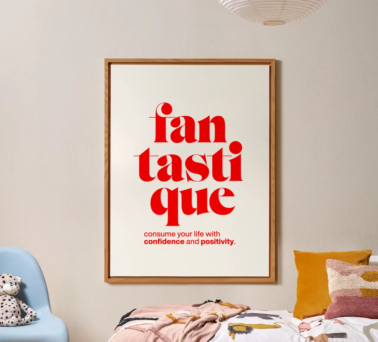 fantastique: consumare la propria vita con fiducia alluminio dibond da The True Type